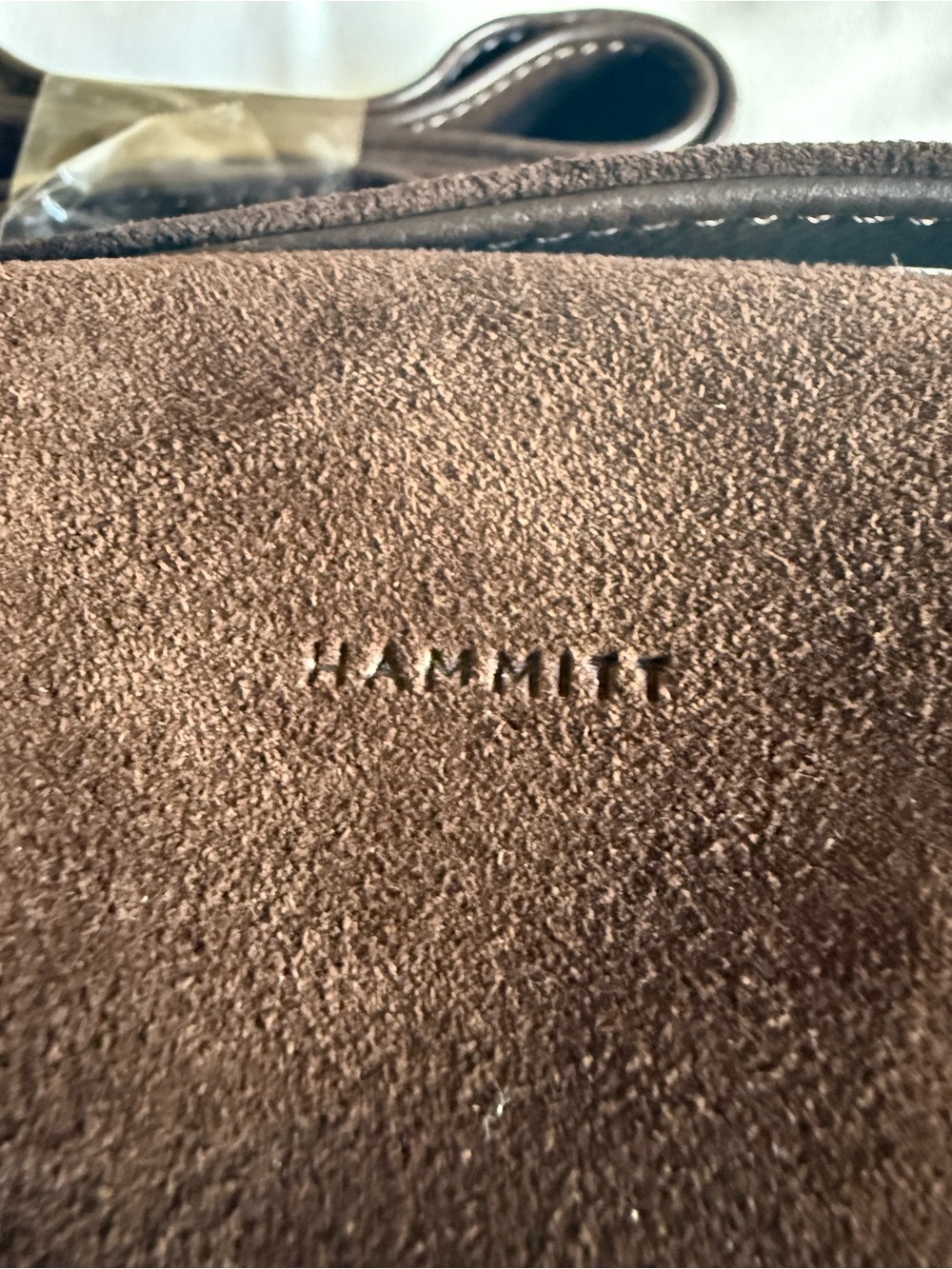 Hammitt Evan Expresso Suede Studded Crossbody Bag - Picture 4 of 6